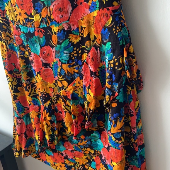 Lovers and Friends x Revolve Claudia Mini Dress in Dark Bouquet Floral - Picture 8 of 16